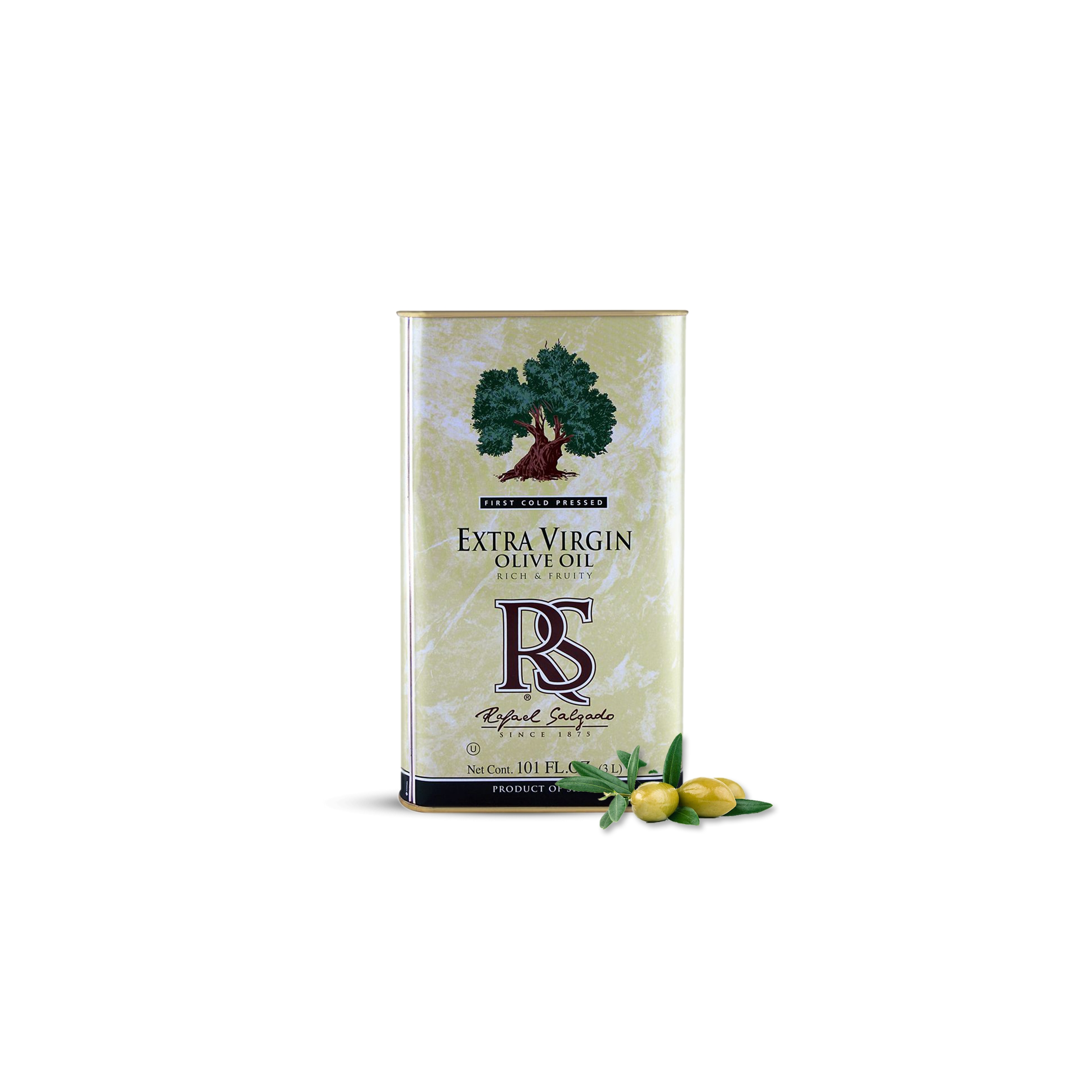 RS Olive Oil (Extra Virgin) 3L Tin
