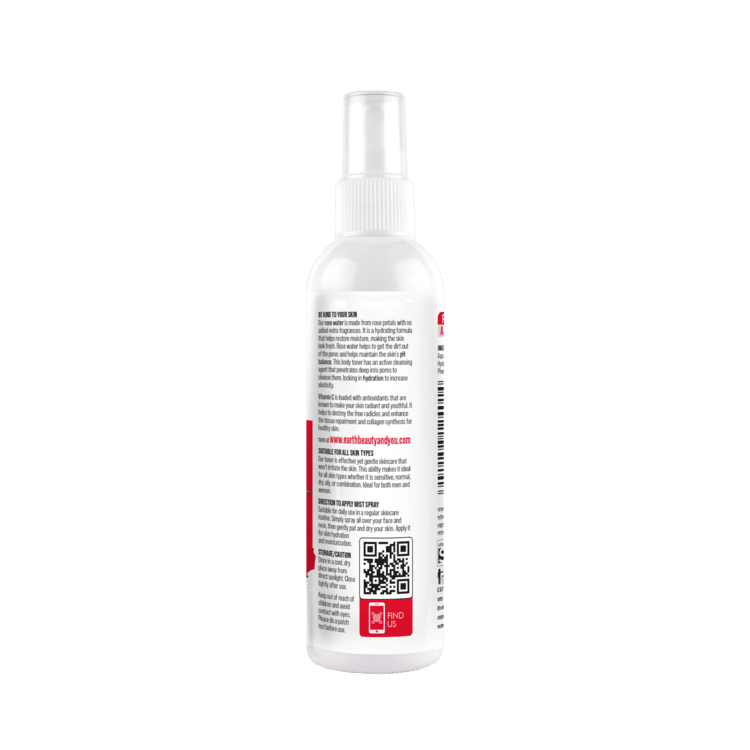 Rose Water With Vitamin C Mist Toner-S-1